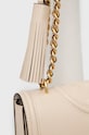 Accesorii Tory Burch poseta de piele 75576.122 bej