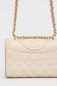 Шкіряна сумочка Tory Burch бежевий 75576.122