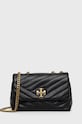 Кожаная сумочка Tory Burch аппликация чёрный 90452.001