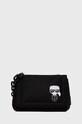 Karl Lagerfeld Torebka 220W3054 nie mieści A4 czarny 220W3054