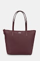 Lacoste handbag strapless maroon NF2037PO