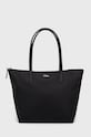 Lacoste kézitáska sima fekete NF2037PO