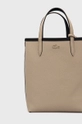 beige Lacoste borsa bilaterale