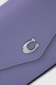 Kožená kabelka Coach Wyn Crossbody fialová C8439