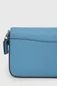 μπλε Δερμάτινη τσάντα Coach