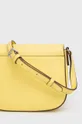 κίτρινο Δερμάτινη τσάντα DKNY