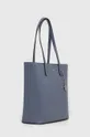 Δερμάτινη τσάντα DKNY μπλε
