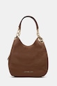 Kožená kabelka MICHAEL Michael Kors přírodní kůže hnědá 30T9G0LE3L