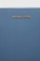 modrá Kožená kabelka MICHAEL Michael Kors