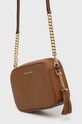 Kožená kabelka MICHAEL Michael Kors 32F7GGNM8L hnedá SS24
