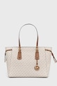 MICHAEL Michael Kors torebka 30F8GV6T2B mieści A4 beżowy 30F8GV6T2B
