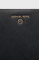 Δερμάτινη τσάντα MICHAEL Michael Kors 30S2G6AS2L μαύρο SS25