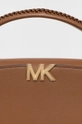 Шкіряна сумочка MICHAEL Michael Kors коричневий