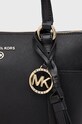 Kožená kabelka MICHAEL Michael Kors černá 30T0GNXT1L