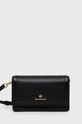 MICHAEL Michael Kors pochette di pelle pelle fiore nero 32S1GT9C5L