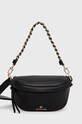 Шкіряна сумочка MICHAEL Michael Kors лицьова шкіра чорний 30S2G04M1L