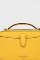 Kate Spade torebka skórzana żółty