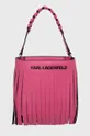 ροζ Τσάντα Karl Lagerfeld Γυναικεία