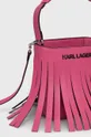 Сумочка Karl Lagerfeld рожевий