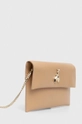 Patrizia Pepe pochette di pelle beige