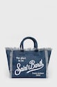 MC2 Saint Barth чанта tote дамска надпис син VANI001