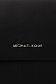 Michael Kors borseta de piele 33S0LHDC5L negru SS22