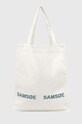 Kabelka Samsoe Samsoe Luca vzorovaný béžová UNI214000