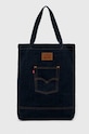 Levi's geanta de bumbac uni bleumarin D5440.0002