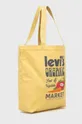 Τσάντα Levi's κίτρινο