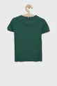 Tommy Hilfiger t-shirt bawełniany dziecięcy ciemny zielony