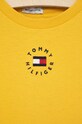 Băieți Tommy Hilfiger tricou de bumbac pentru copii KS0KS00240.PPYY galben