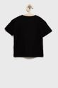 Dětské bavlněné tričko Tommy Hilfiger černá