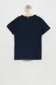 Tommy Hilfiger bombažna otroška majica mornarsko modra