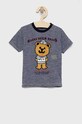 Guess T-shirt dziecięcy pozostałe granatowy N2RI21.K1GG0