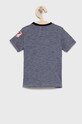 Guess T-shirt dziecięcy N2RI21.K1GG0 granatowy SS22