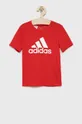 κόκκινο Παιδικό μπλουζάκι adidas Performance Για αγόρια