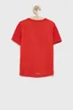 adidas Performance otroška majica rdeča