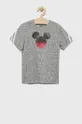 γκρί Παιδικό βαμβακερό μπλουζάκι adidas Performance Disney Για αγόρια