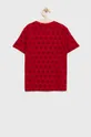 κόκκινο Παιδικό βαμβακερό μπλουζάκι Tommy Hilfiger