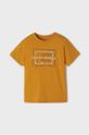 svjetlo narančasta Dječja pamučna majica kratkih rukava Mayoral Za dječake
