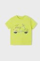 žuto-zelena Dječja pamučna majica kratkih rukava Mayoral Za dječake