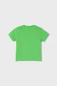 Mayoral T-shirt bawełniany dziecięcy zielony