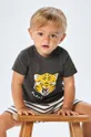 μαύρο Mayoral - Παιδικό βαμβακερό μπλουζάκι Για αγόρια
