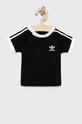 Дитяча футболка adidas Originals H35545 аплікація чорний H35545