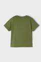 Detské bavlnené tričko Mayoral zelená