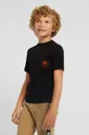 μαύρο Mayoral Παιδικό βαμβακερό μπλουζάκι Για αγόρια
