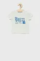 modrá Detské tričko Guess Chlapčenský