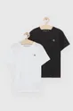 črna Otroški bombažen t-shirt Calvin Klein Jeans Fantovski