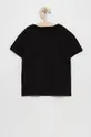 Calvin Klein Jeans - Παιδικό βαμβακερό μπλουζάκι μαύρο