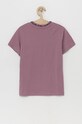 Calvin Klein Jeans tricou de bumbac pentru copii IU0IU00234.PPYY violet SS22